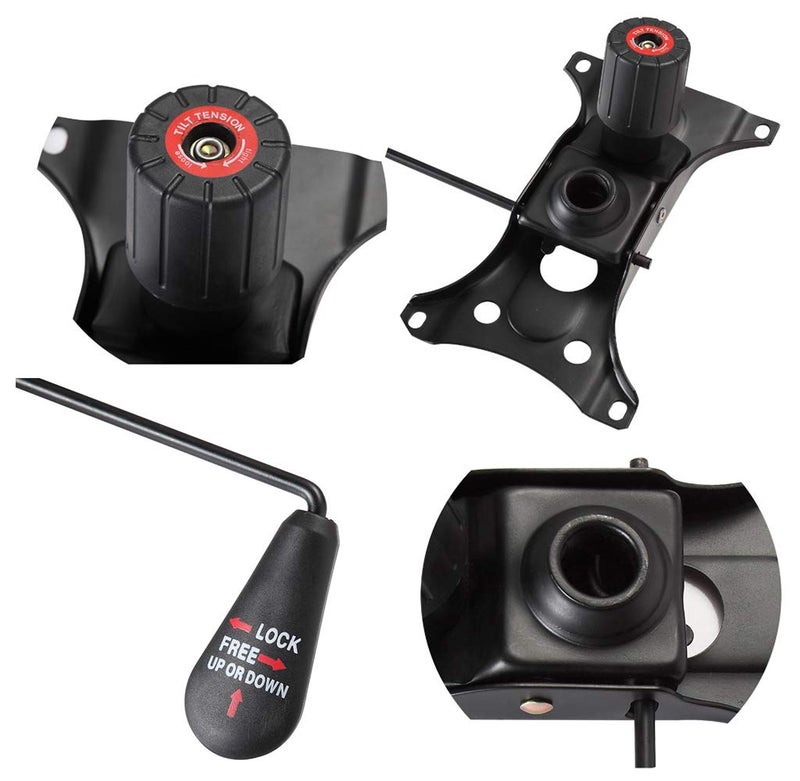 Skelang Tilt Control Mechanism Replacement, Office Chair Tilt Base Control Lift Mechanism, Swivel Base Plate Control Seat Mechanism, Mounting Hole Dimension: 10.2"Ã—6"(LÃ—W) - Image 5